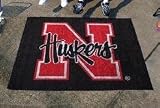 NCAA NEBRASKA CORNHUSKERS TAILGATE MAT / AREA RUG