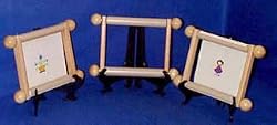 Frank A Edmunds 6" x 6" Handi Clamp Cross Stitch Needlework Scroll Frame