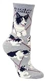 Border Collie Cotton Puppy Dog Breed Animal Socks 9-11 from Back To Nature Gifts