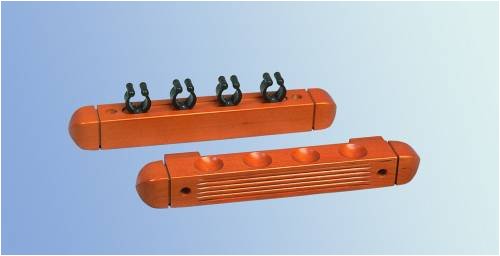 Wandhalter Antik für 4 Queues, braun. Zubehör_165001