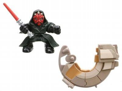 Star Wars Galactic Heros Darth Maul  Sith SpeederB000NWBMMA 