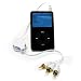 Incipio AV Connection Kit (no remote) for the Apple iPod Nano, Photo, Video, 4G ipods - White