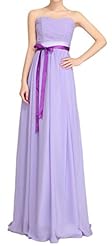 Strapless Chiffon Cocktail Evening Dress/Homecoming Dress/Bridesmaid Dress/Party Dress 