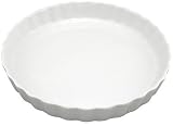 BIA Cordon Bleu 1-Quart Round Quiche, White