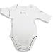 Hartstrings Baby - Newborn Boys Long Sleeve bodysuit, White (Size 9Months)