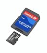 Sandisk microSD 2GB memory card