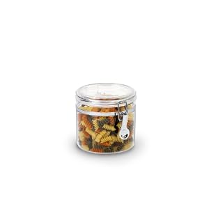 Buy Anchor Home Collection Set of 4 Round Acrylic Canisters with Clamp Top Lid, 70-Ounce by Anchor Home Collection now!