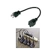 Ziotek ZT1212542 Power Strip Liberator 14-Inch Extension, 5-Pack