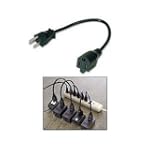 Ziotek ZT1212542 Power Strip Liberator 14-Inch Extension, 5-Pack