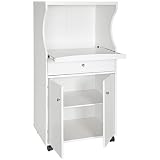 Microwave Cart- White