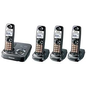 Click here to buy Panasonic KX TG9334T - Cordless phone w  call waiting caller ID and answering system -... by Panasonic.