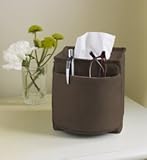 Faux Suede Tissue Box Cover