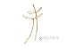 Ed Levin Gold Bamboo Earrings