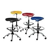 Stool - Sit Star Blue (Blue) (34"H x 27"W x 28"D)