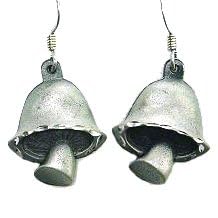 Earth Spirit Earrings - Mushroom - Earth Spirit Earrings - Mushroom
