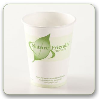 12 Oz. PLA Lined Hot Cups (Case of 1000)
