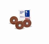 SAIT 50065 3A 4-1/2-Inch x 7/8-Inch 120 Grit Aluminum Oxide Fiber Disc - 25 Pack