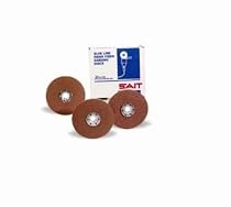 SAIT 50042 3A 5 x 7/8-Inch 60 Grit Aluminum Oxide Fiber Sanding Disc - 25 Pack