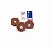 SAIT 50036 2A 7-Inch x 7 8-Inch 100 Grit Aluminum Oxide Fiber Sanding Disc - 25 Pack