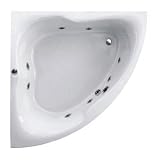 Gloria, 140 Whirlpool Corner Bath 8 Jet