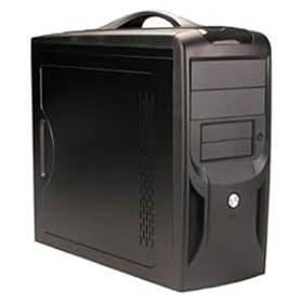 8BAY Mid Tower Micro Atx Black 300W ATX12C Fan USB Audio