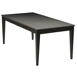 Dark Wood Extension Table