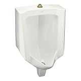 Bardon Washout Urinal with Top Spud Finish: White