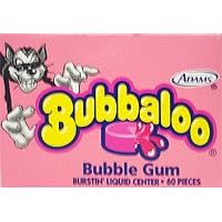 Bubbaloo Bubble Gum 6 count
