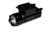 190 Lumen Pistol LED Strobe Flashlight with Weaver Quick Release