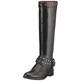 JETTE 63/02/07301-900 Downtown flat Boot II, Damen Stiefel, Schwarz (black 900), EU 36, (UK 3,5)