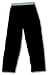 Black Unisex Jersey Pants. Relax at home or for the Gym. 5 Designs and 8 Sizes to choose from.