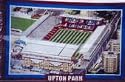 5FT X 3FT WEST HAM UTD UPTON PARK FOOTBALL WALL RUG/THROW