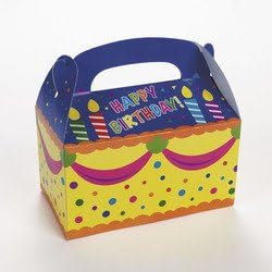 Happy Birthday Treat Box (8Pc) [Toy]