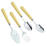 Hostess Set-Set of 4, Yellow Gingham