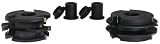 Freud EC-266 2-Sided Beading Profile Shaper Cutter Set For 1-Inch Rail And Stile Doors - 3/4 Bore