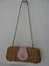 AUTHENTIC SAVOY Wicker and Leather Clutch Shoulder Handbag