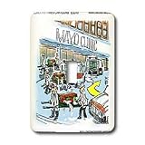 Londons Times Gen. 2 Medicine Doctors Cartoons - Mayo Sandwich Clinic - Light Switch Covers - single toggle switch