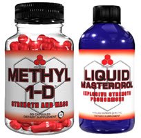 Legal Gear- Masterdrol and Methyl 1-D Muscle Building Combo, 1 Combo
