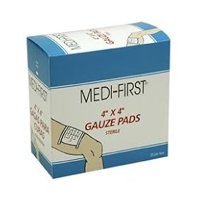 Gauze Pads Sterile 4x4 25/box