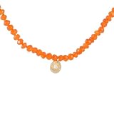 KATIE DIAMOND- Carnelian Lucie Necklace