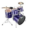 Pearl Export 5 Piece Drum Set - Deep Blue with Chrome Hardware