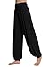 DJT Womens Soft Elastic Waistband Fitness Yoga Herem Pants