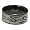 316L Stainless Steel Ring with IP black dragon design. Width: 10mm , 9