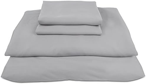 Bamboo Sheets INTERNATIONAL Premium 100% viscose bamboo sheet set in California King Grey / Silver. BSI-CK-Slv. luxury bamboo bed sheets with deep sides are the perfect pillow top mattress sheets.