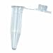 Thomas 504 Natural Low Density Polypropylene Specialty Microcentrifuge Tube with Cap, 0.25mL Capacity (Pack of 1000)