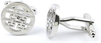 1 Pair Cufflinks Cuff Links PASW0 Chinese Double Happiness Fashion Jewelry Gift Wedding Party Shirt Mens Button Classic
