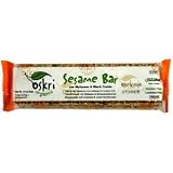 Oskri Sesame Bars with Molasses & Black Cumin, Gluten Free, 1.9-Ounce Bars (Pack of 18)