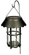 Malibu Outdoor One-Light Solar-Powered Metal Hanging Lanterns, 2-Pack #LZ601-2
