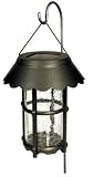 Malibu Outdoor One-Light Solar-Powered Metal Hanging Lanterns, 2-Pack #LZ601-2