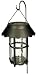 Malibu Outdoor One-Light Solar-Powered Metal Hanging Lanterns, 2-Pack #LZ601-2